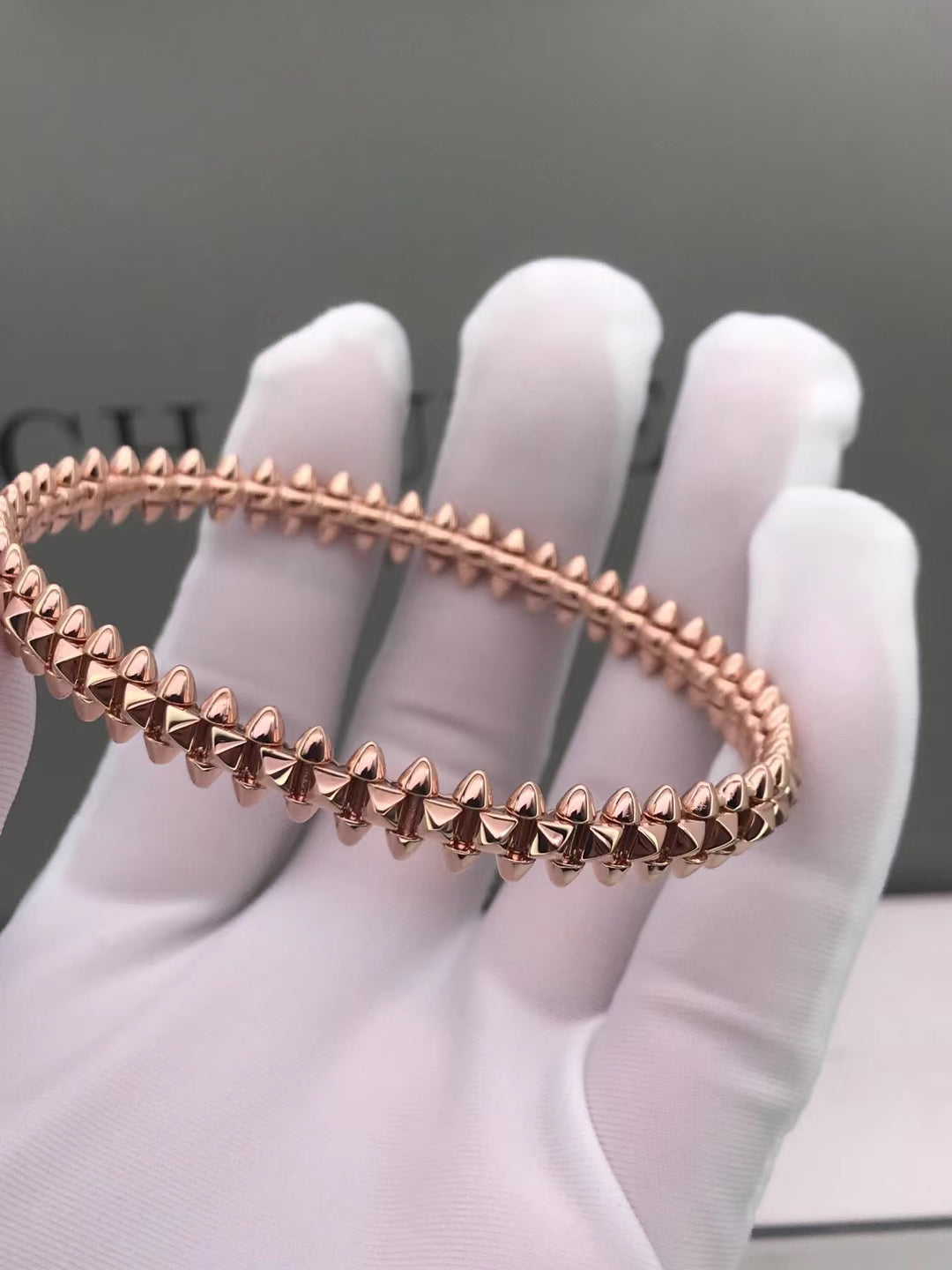 DIANA CLASH PINK GOLD BRACELET