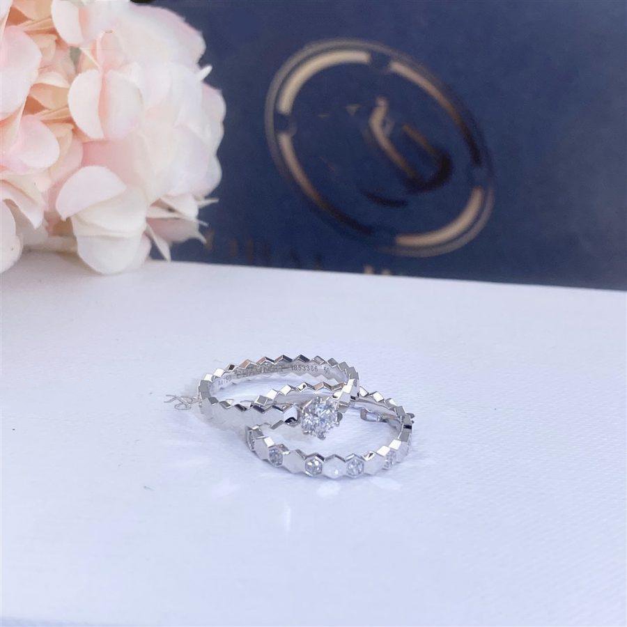 DIANA BEE LOVE RING SILVER 1 DIAMOND