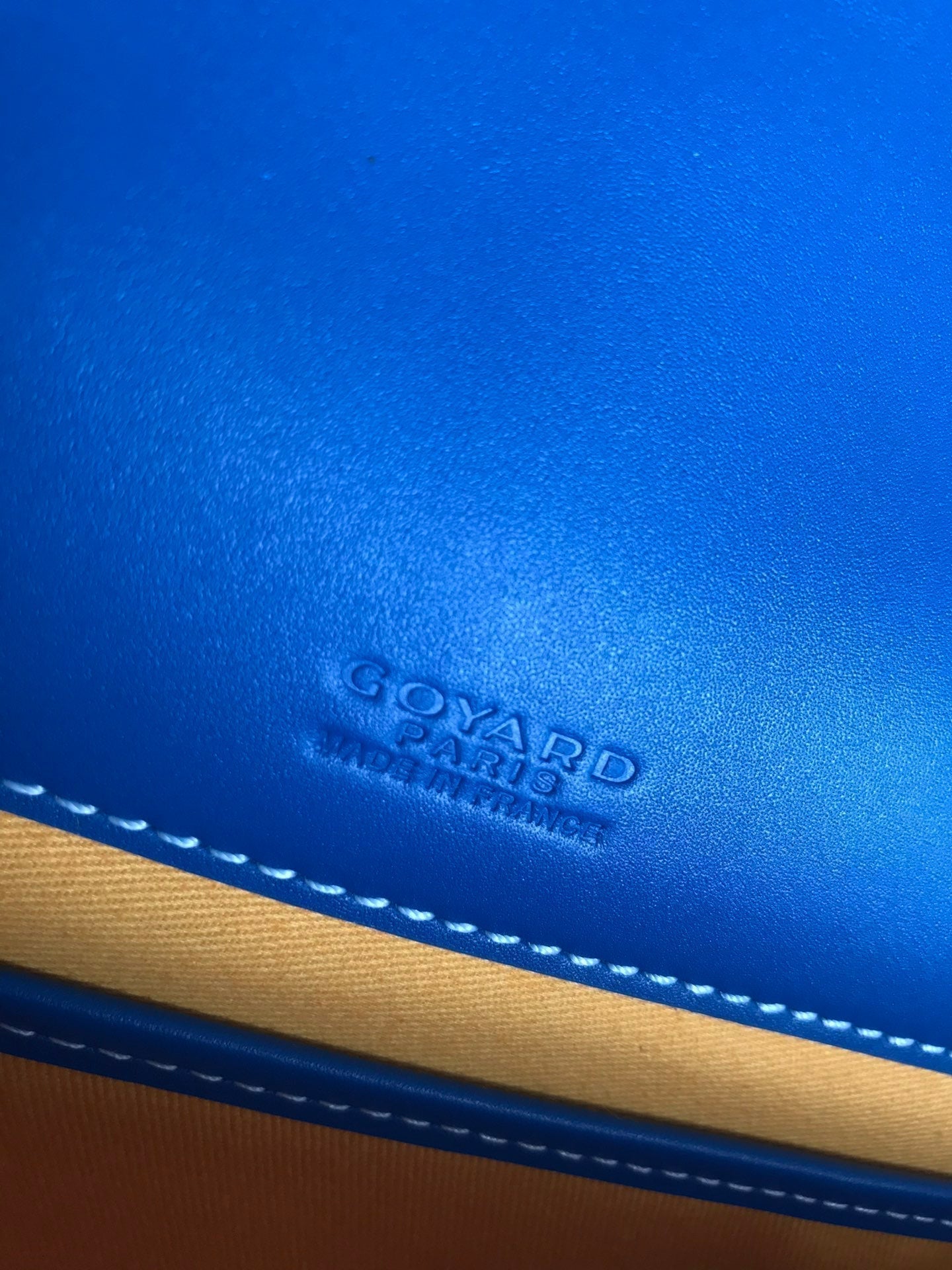 BELVEDERE MM BAG 28CM SKY BLUE CANVAS