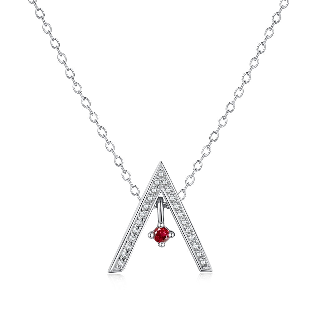[HOT]Sparkling "A" Shape Necklace