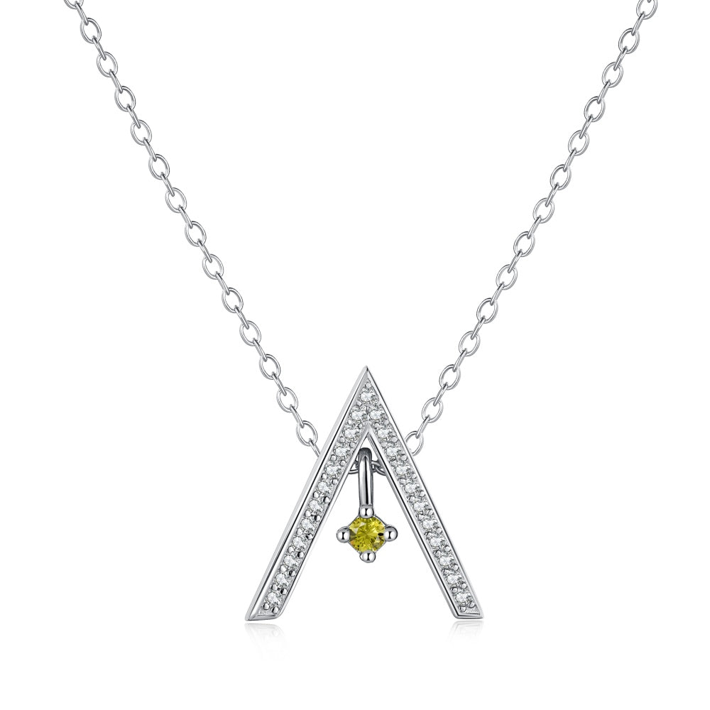 [HOT]Sparkling "A" Shape Necklace