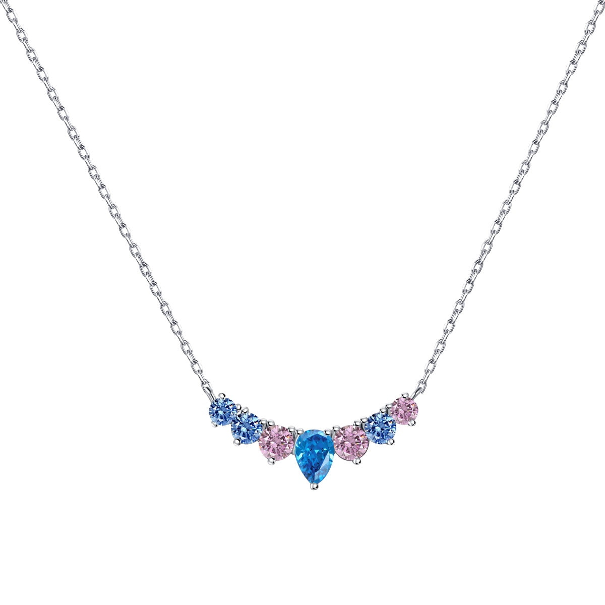 [HOT]Dainty Colorful Heart Necklace