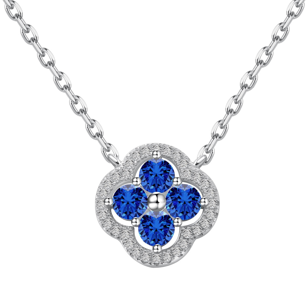[HOT]Exquisite Necklace With Four-Leaf Clover Flower Design