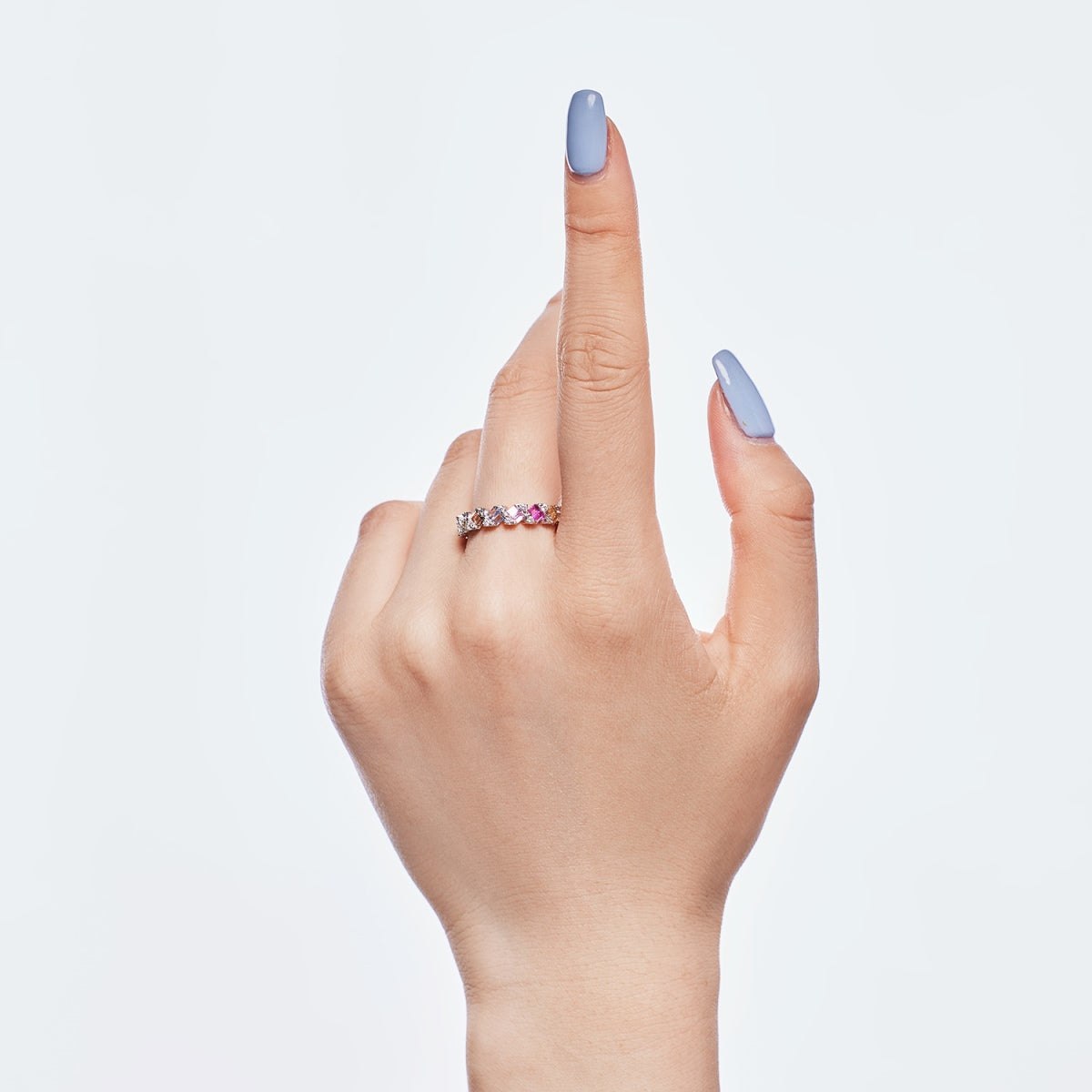 [HOT]Delicate Vibrant Emerald Cut Daily Ring