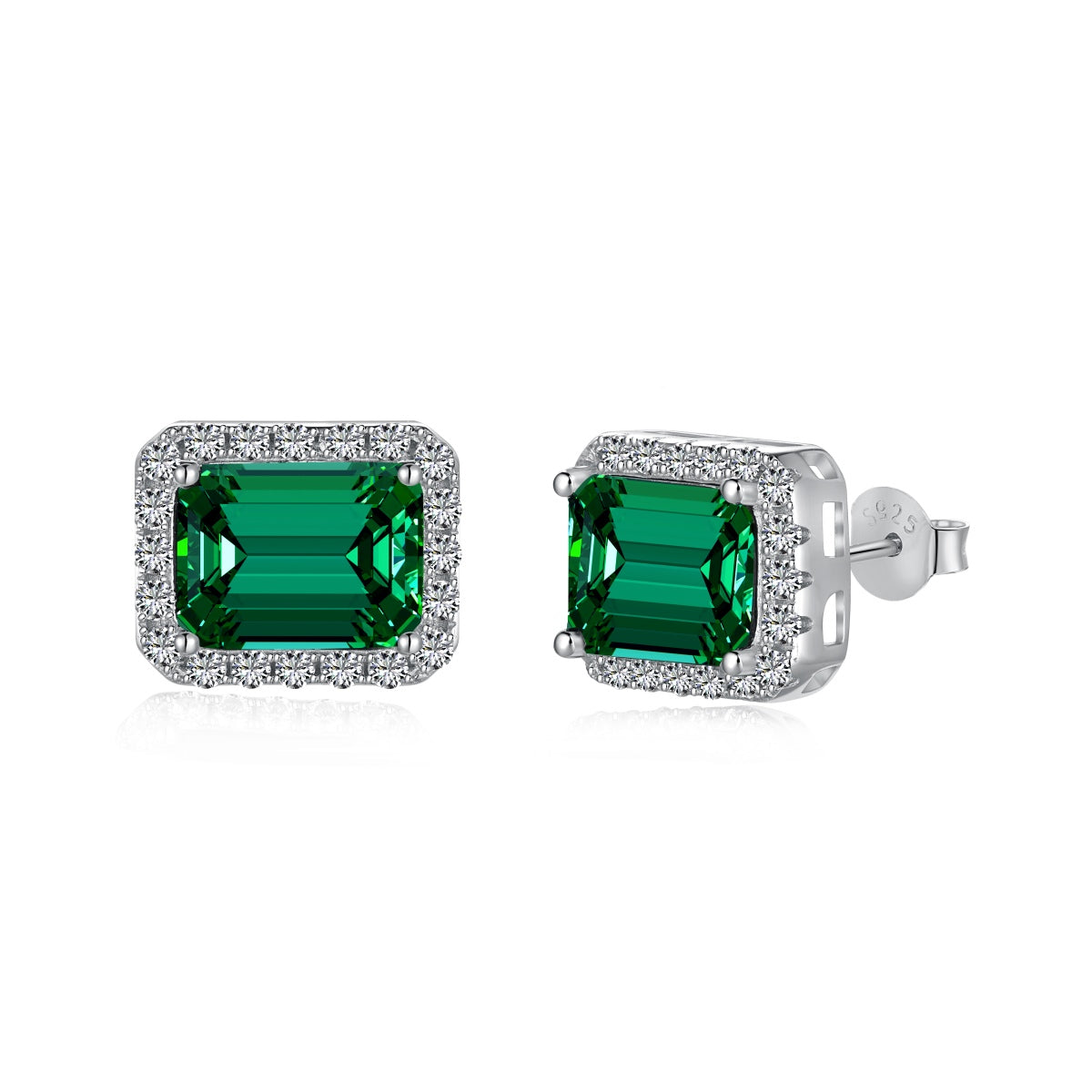 [HOT]Luxurious Dainty Emerald Cut Banquet Earrings