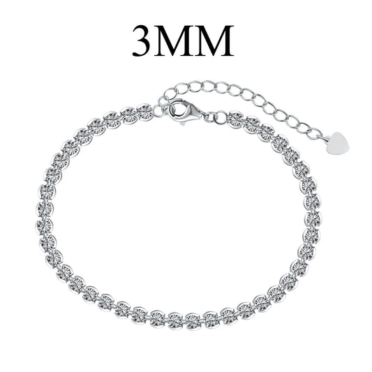 [HOT]Ornate  Sparkling Round Cut Daily Bracelet