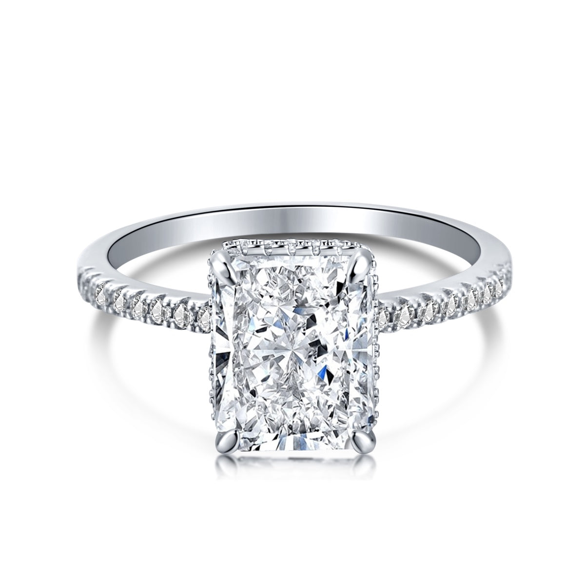 [HOT]4.0 Carat Luxurious Engagement Ring