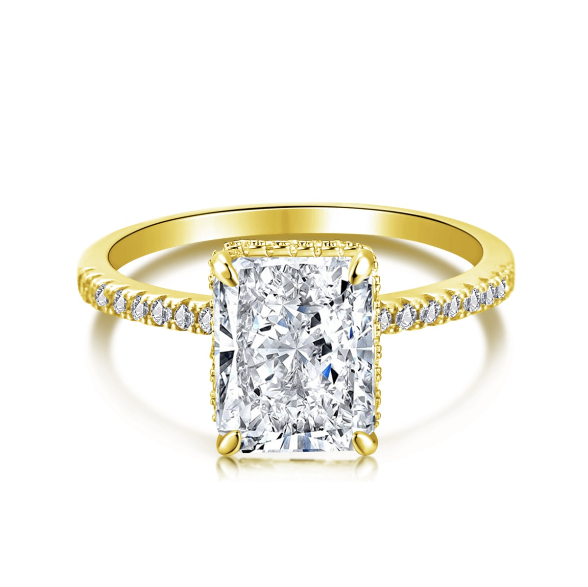 [HOT]4.0 Carat Luxurious Engagement Ring