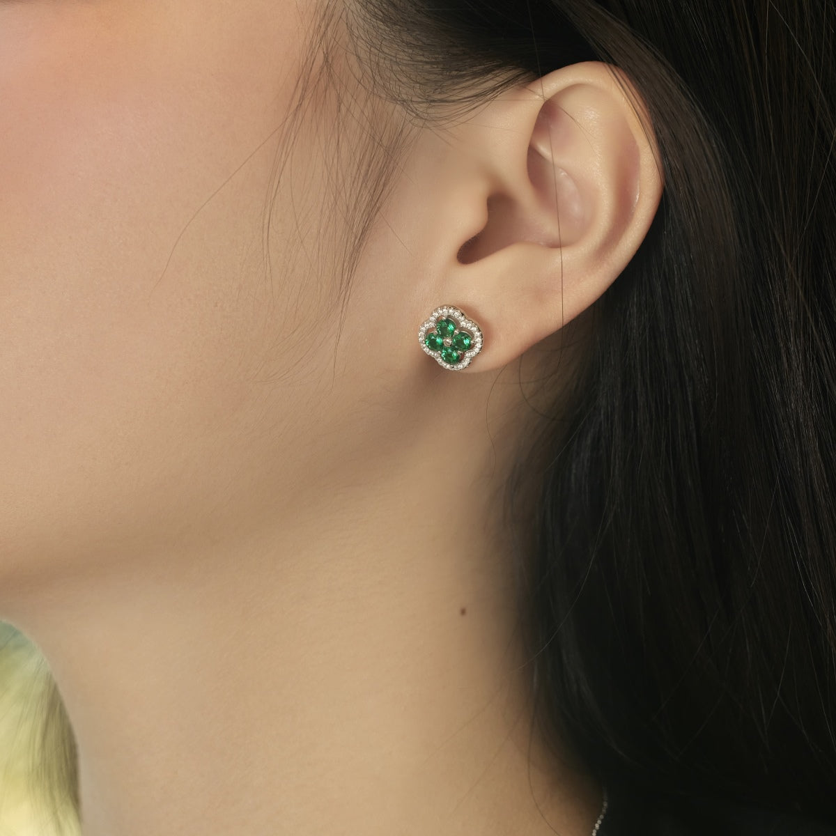 [HOT]Four-Leaf Clover Exquisite Earrings