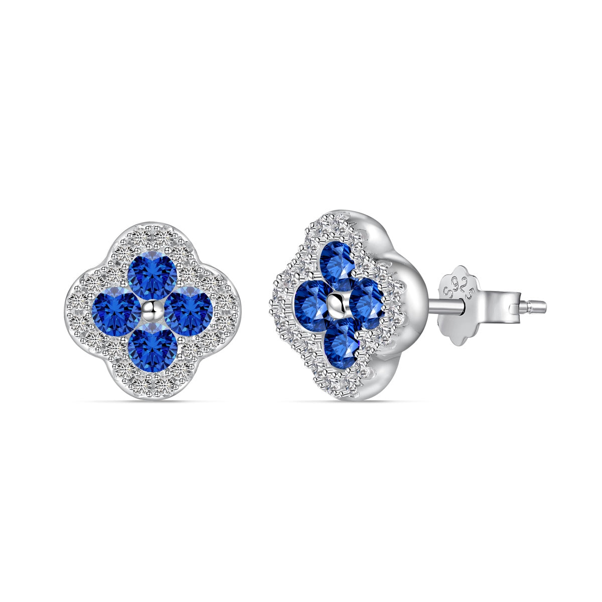 [HOT]Four-Leaf Clover Flower Shaped Earrings