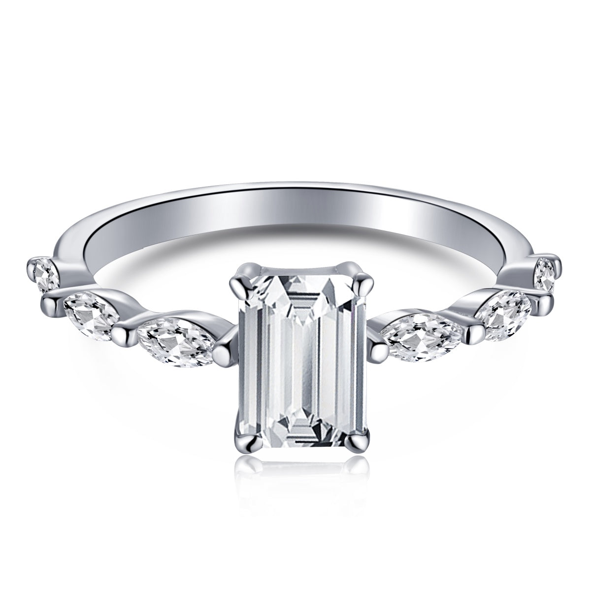 [HOT]1.0 Carat Dainty Resplendent Radiant Cut Daily Ring