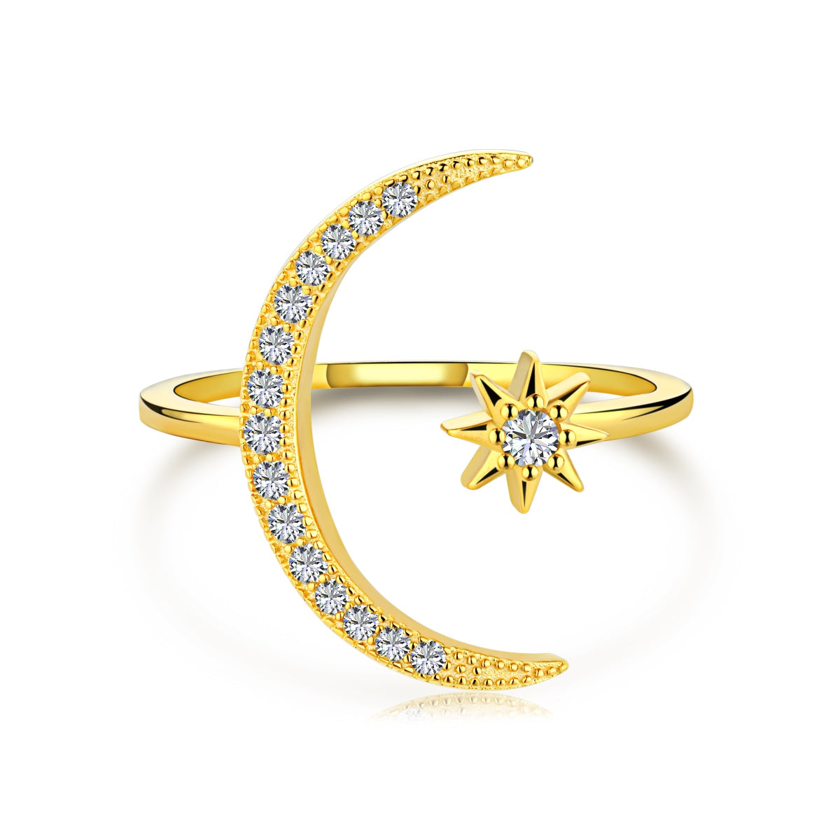 [HOT]Eternity Moon & Star Ring