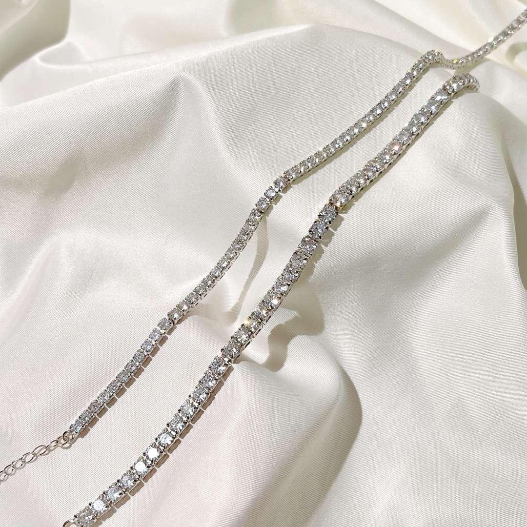 [HOT]Elegant Tennis Chain Necklace