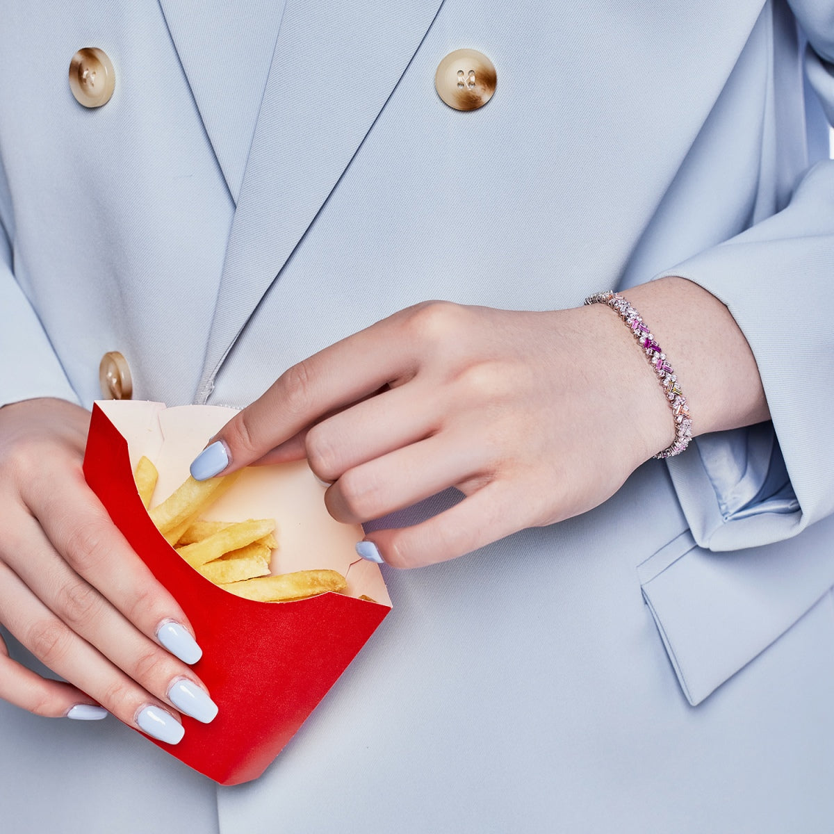 [HOT]Dazzling Unique Multi Shape Daily Bracelet