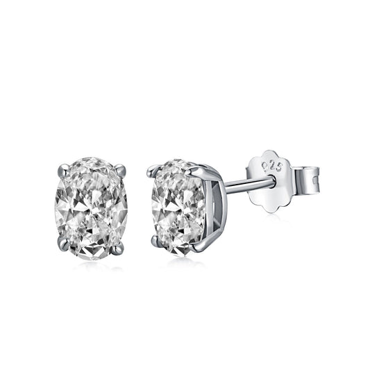 [HOT]Oval Classic Dignified Elegant Earrings