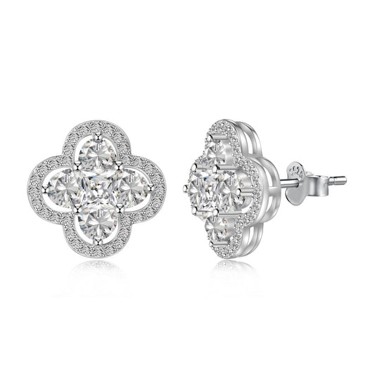 [HOT]Lucky Four-Leaf Clover Exquisite Earrings
