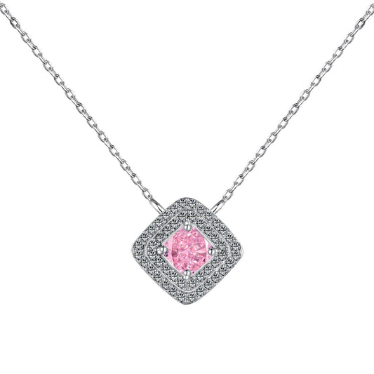 [HOT]Sparkling Asscher Cut Necklace