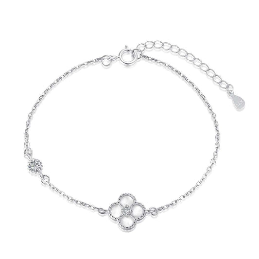 [HOT]Delicate Four Leaf Clover Bracelet