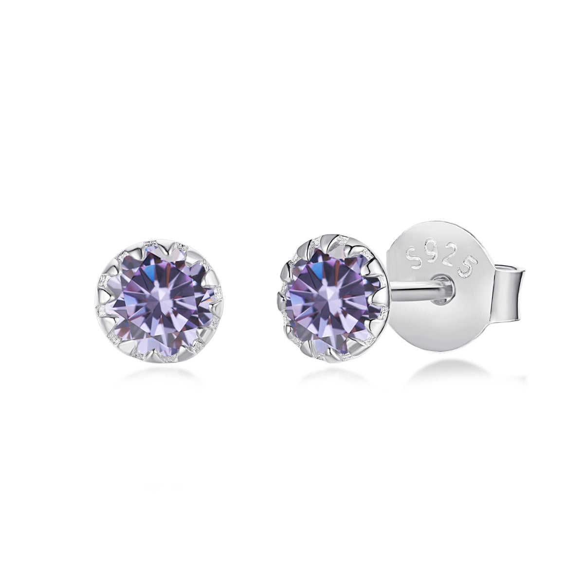 [HOT]Sparkling Colorful Round Shape Earrings