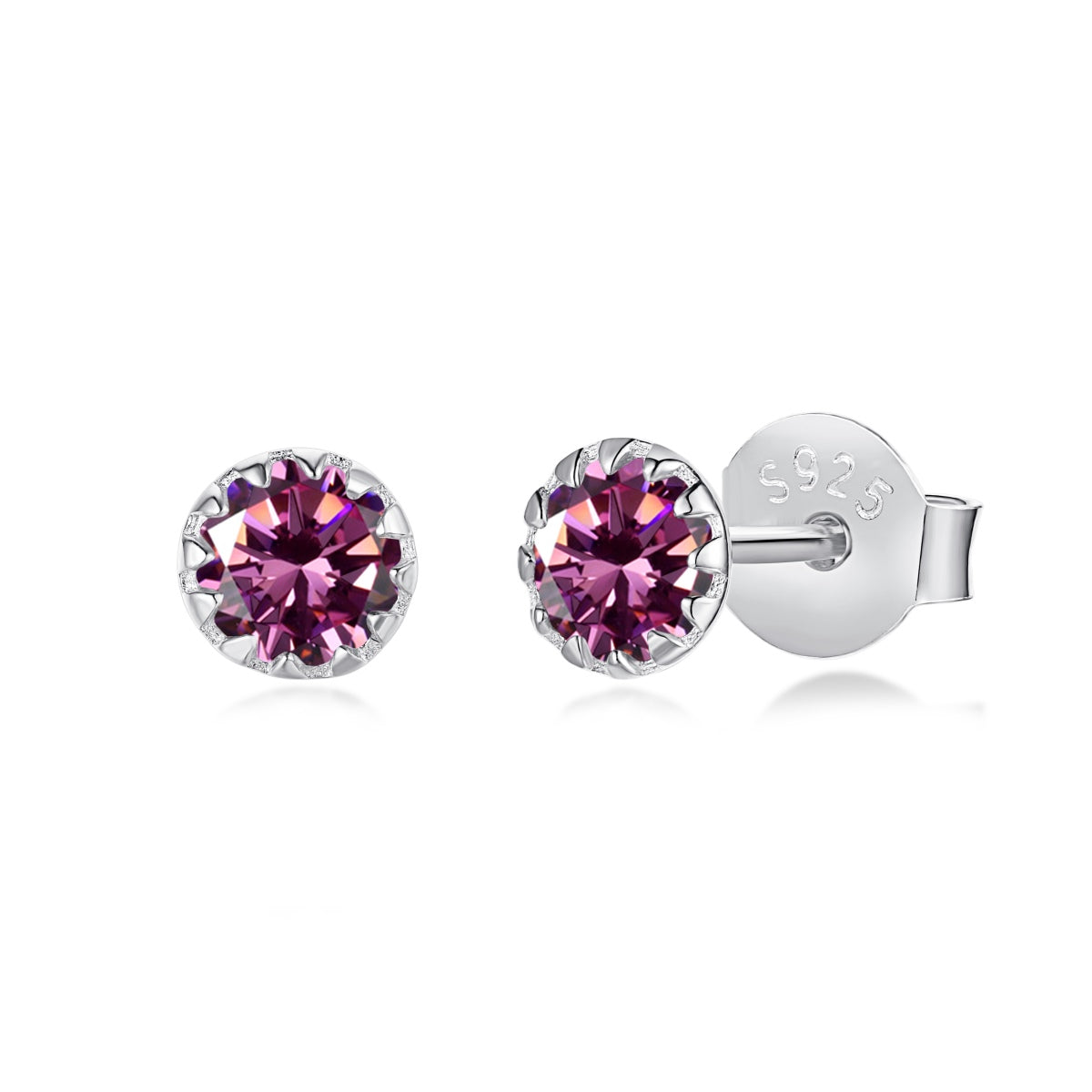 [HOT]Sparkling Colorful Round Shape Earrings