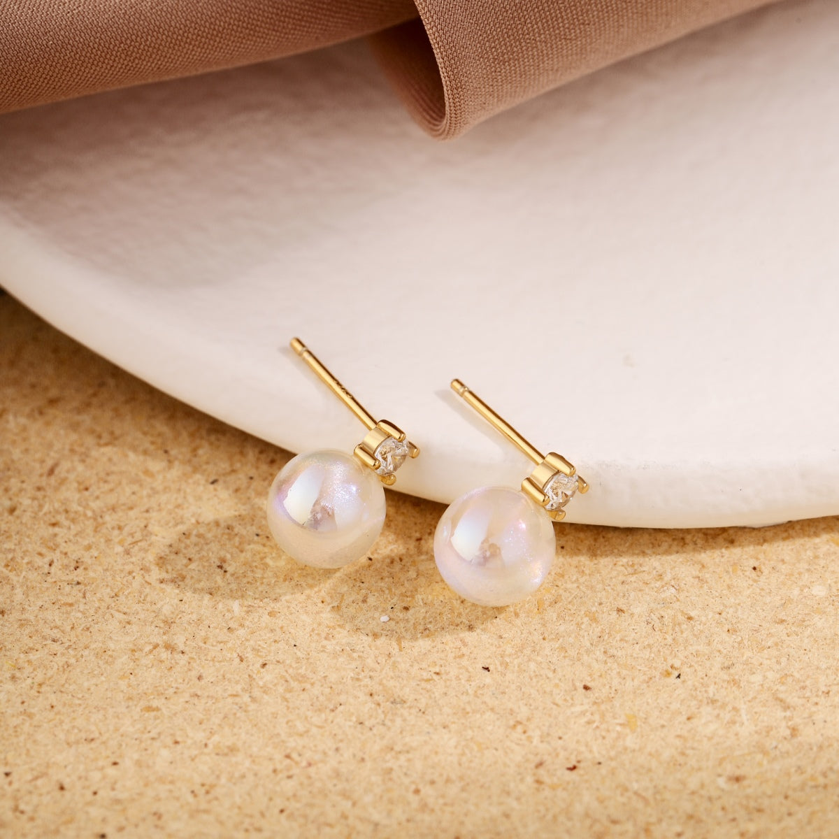 [HOT]Symphony Mermaid Pearl Earrings