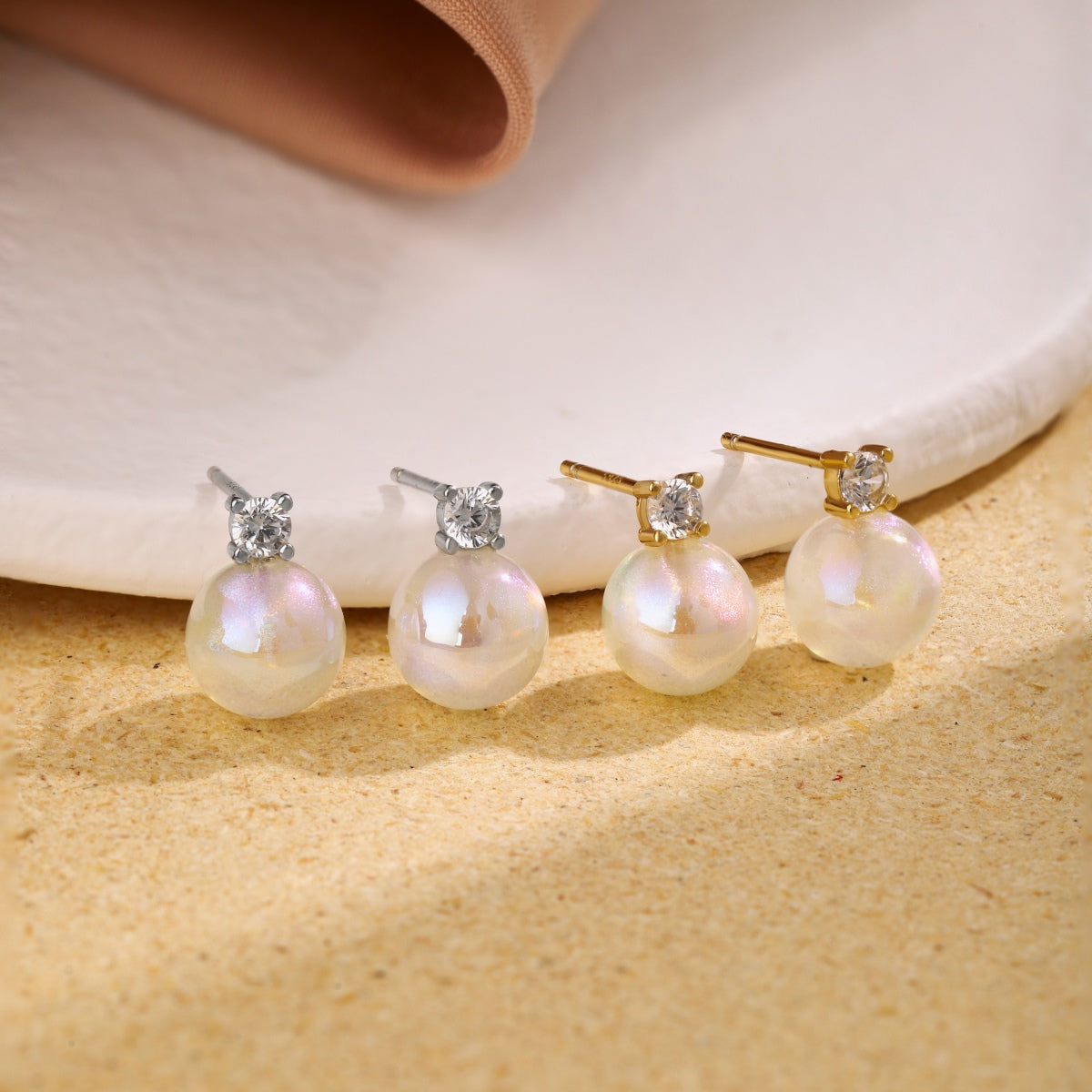 [HOT]Symphony Mermaid Pearl Earrings