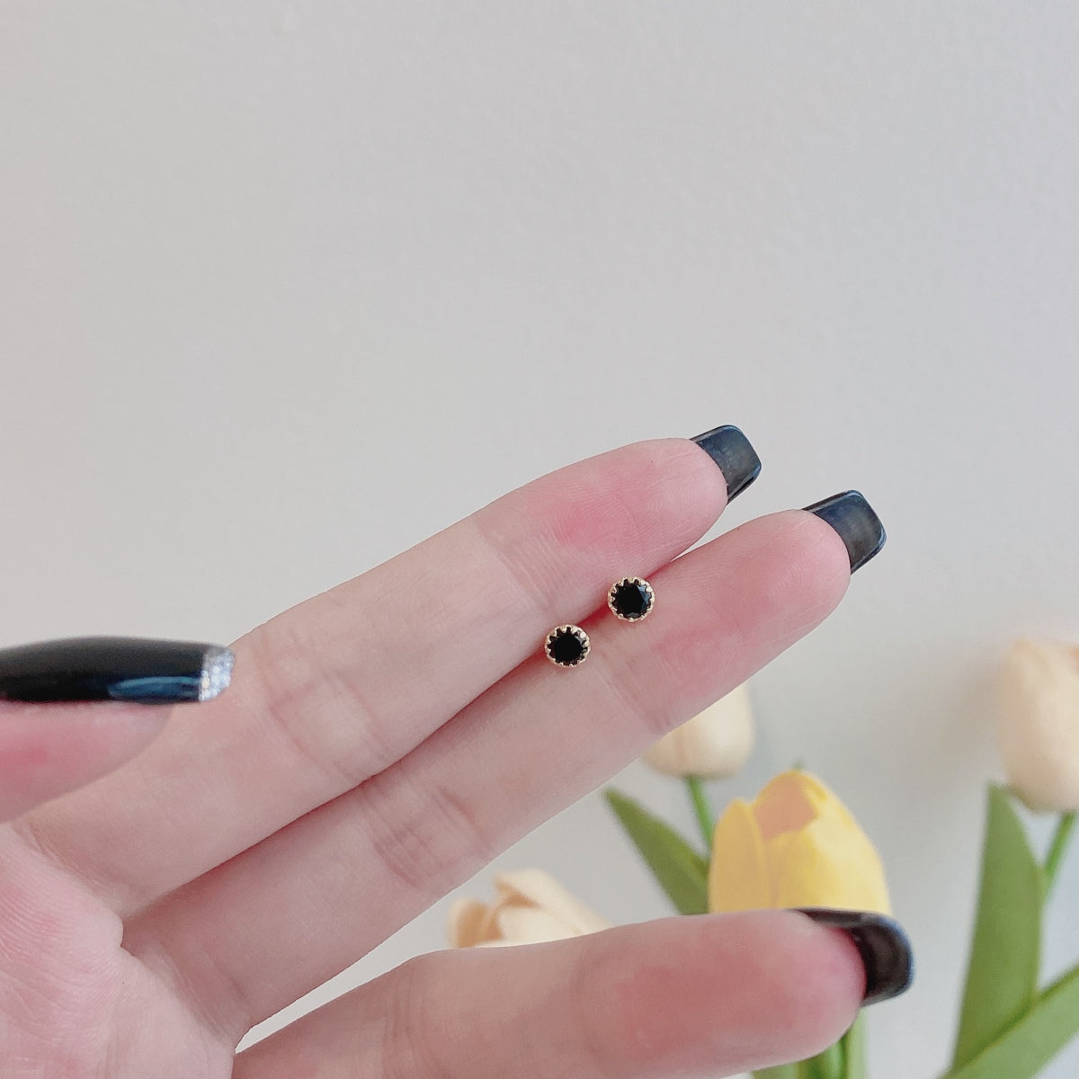 [HOT]Sparkling Colorful Round Shape Earrings