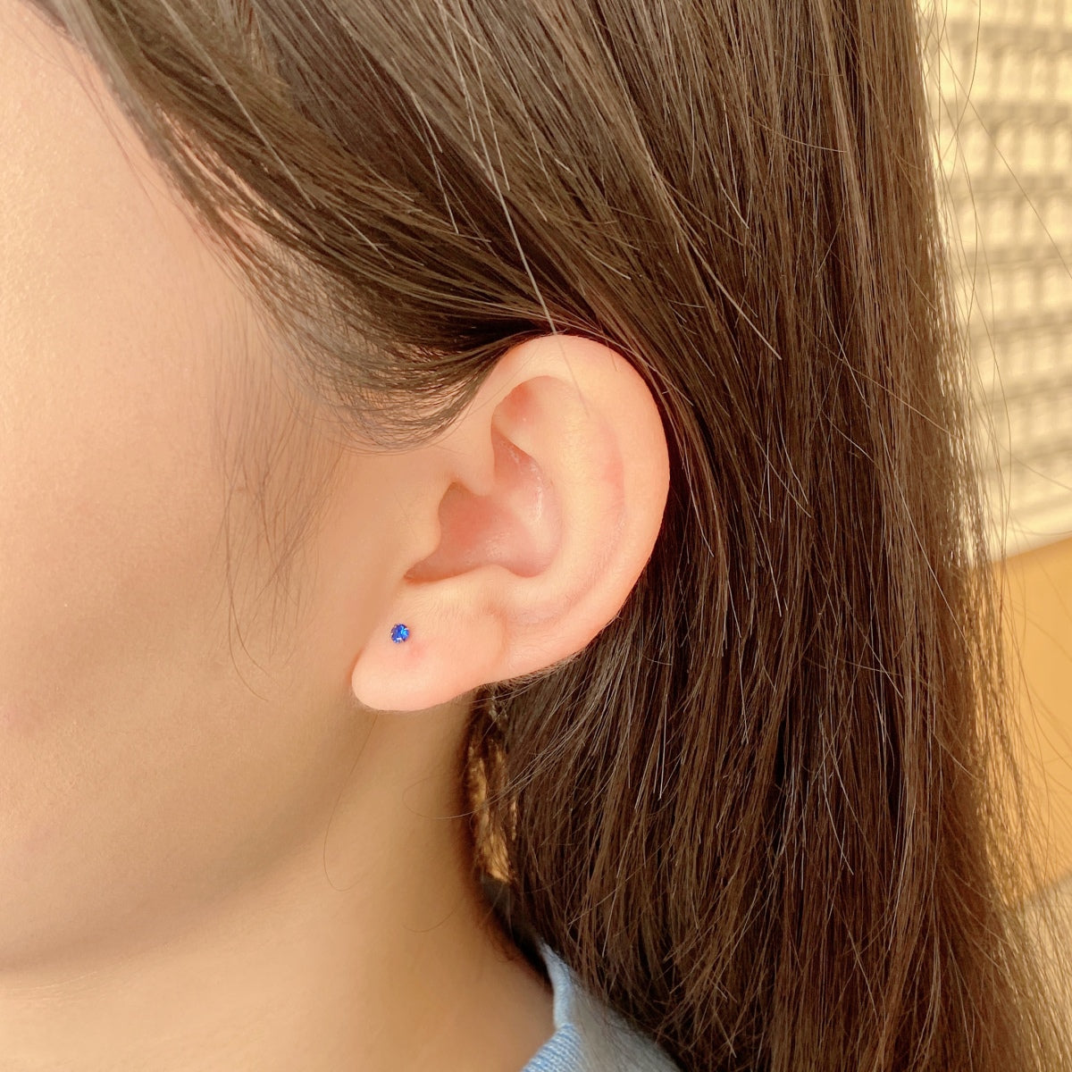 [HOT]Delicate Solitaire Earrings