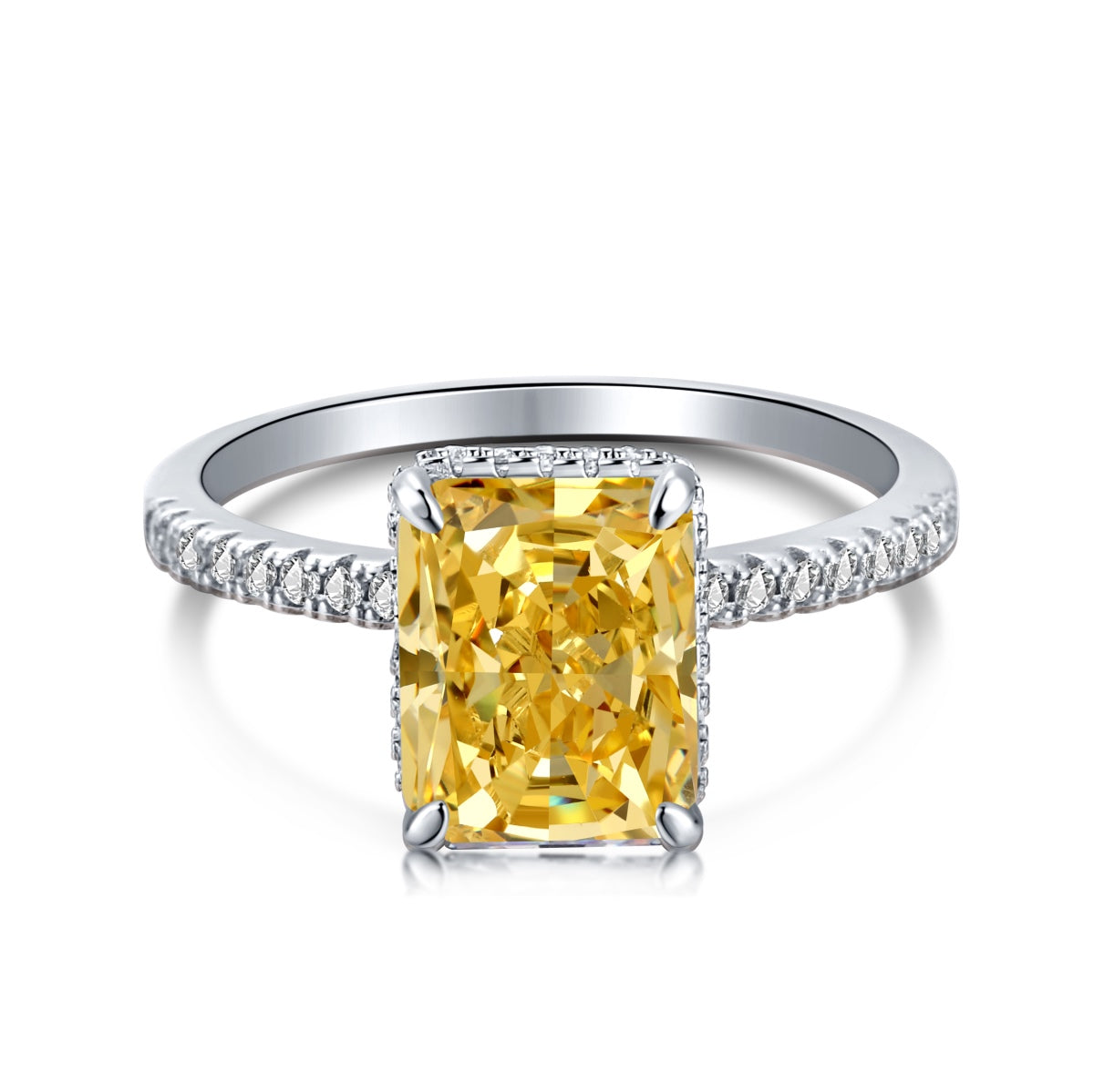 [HOT]4.0 Carat Luxurious Engagement Ring