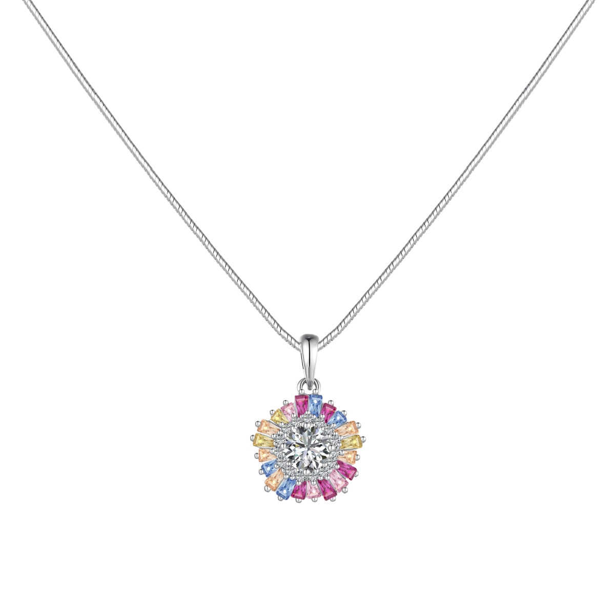 [HOT]Charming Flower Colorful Necklace