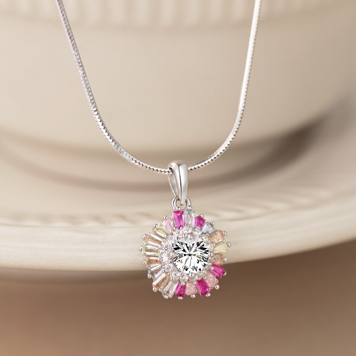 [HOT]Charming Flower Colorful Necklace