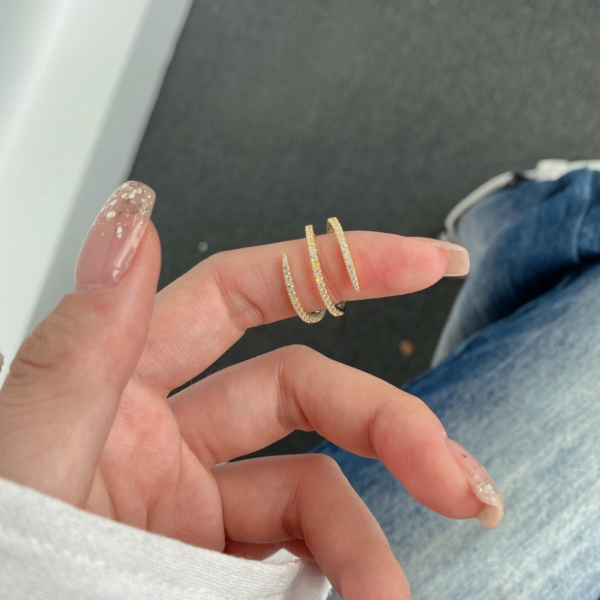 [HOT]Unique Vibrant Entangle Daily Ring