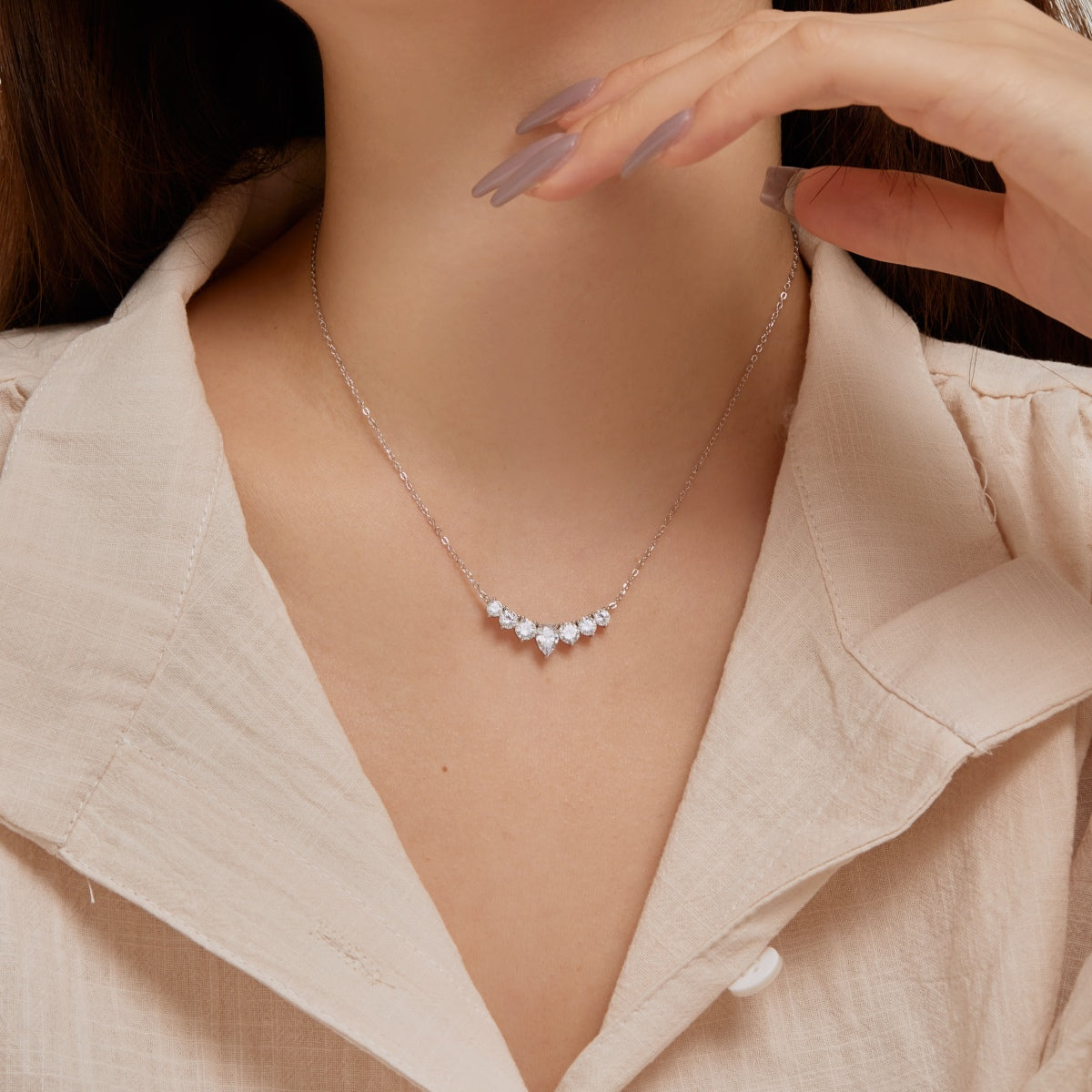 [HOT]Dainty Colorful Heart Necklace