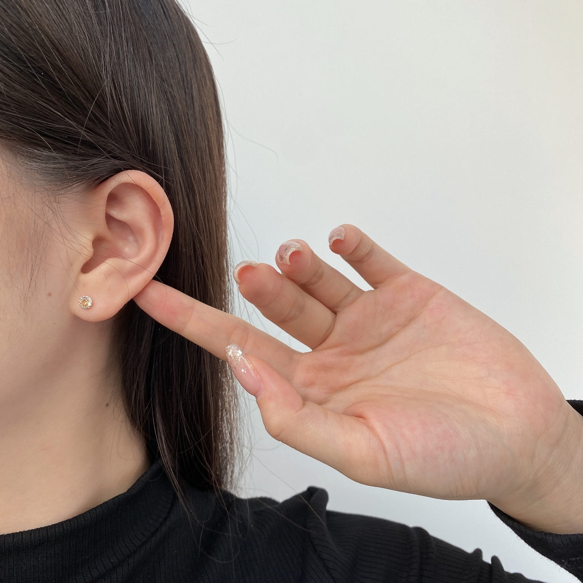 [HOT]Sparkling Colorful Round Shape Earrings