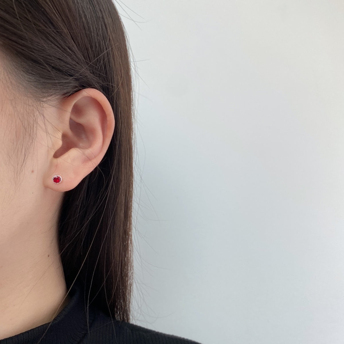 [HOT]Sparkling Colorful Round Shape Earrings