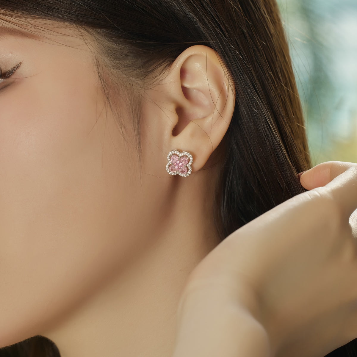 [HOT]Lucky Four-Leaf Clover Exquisite Earrings