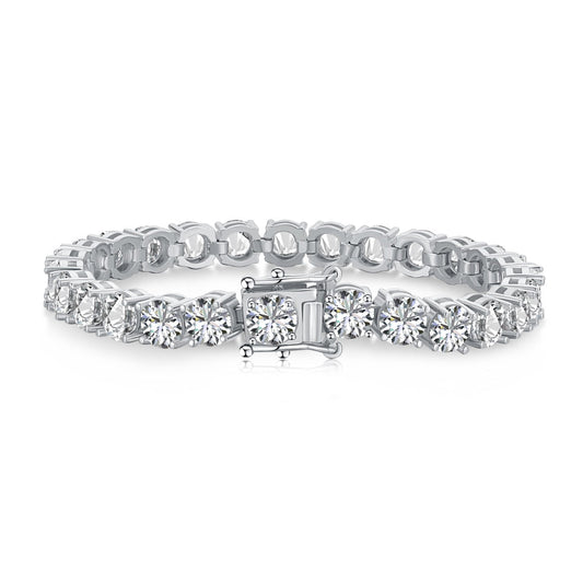 [HOT]0.75 Carat Dazzling Round Cut Wedding Bracelet