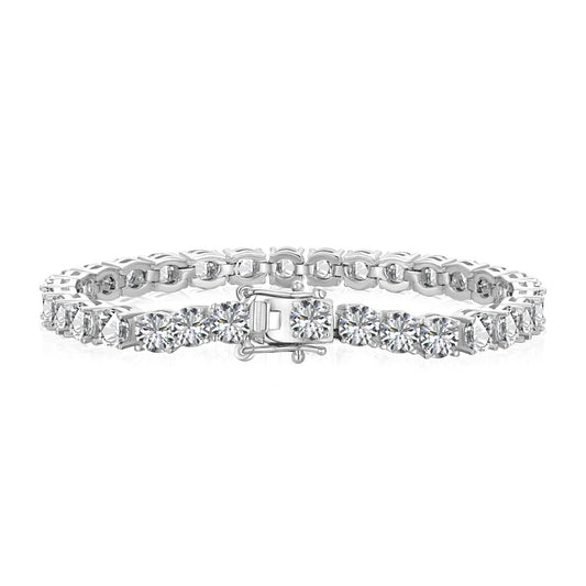 [HOT]Ornate Sparkling Round Cut Wedding Bracelet