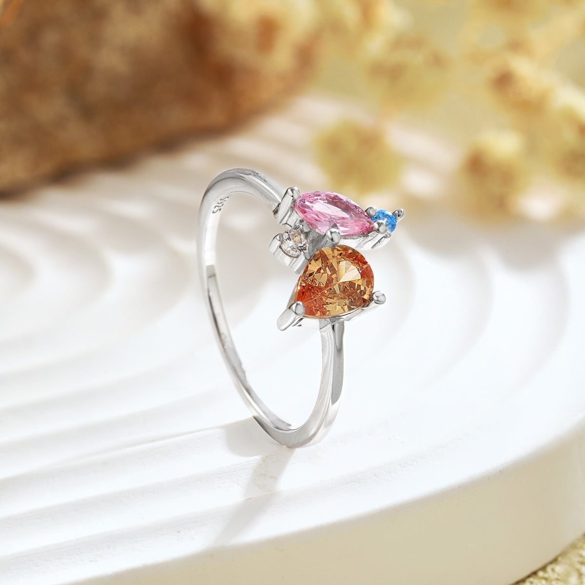 [HOT]Radiant Colorful Multi Cut Daily Ring