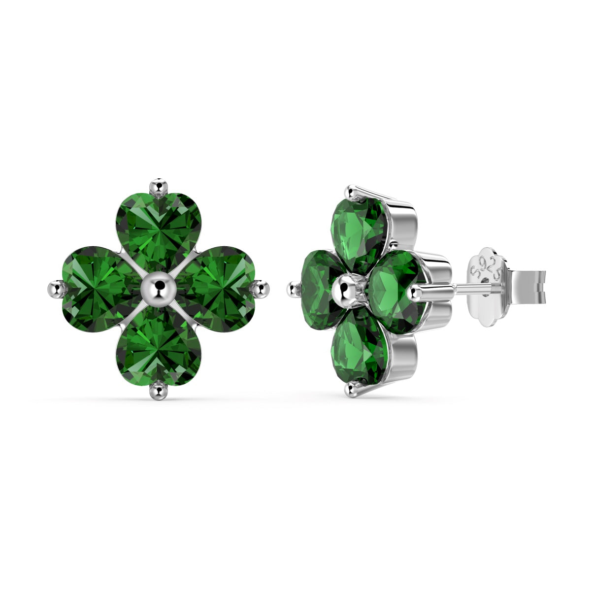 [HOT]Four-Leaf Clover Ball Earrings
