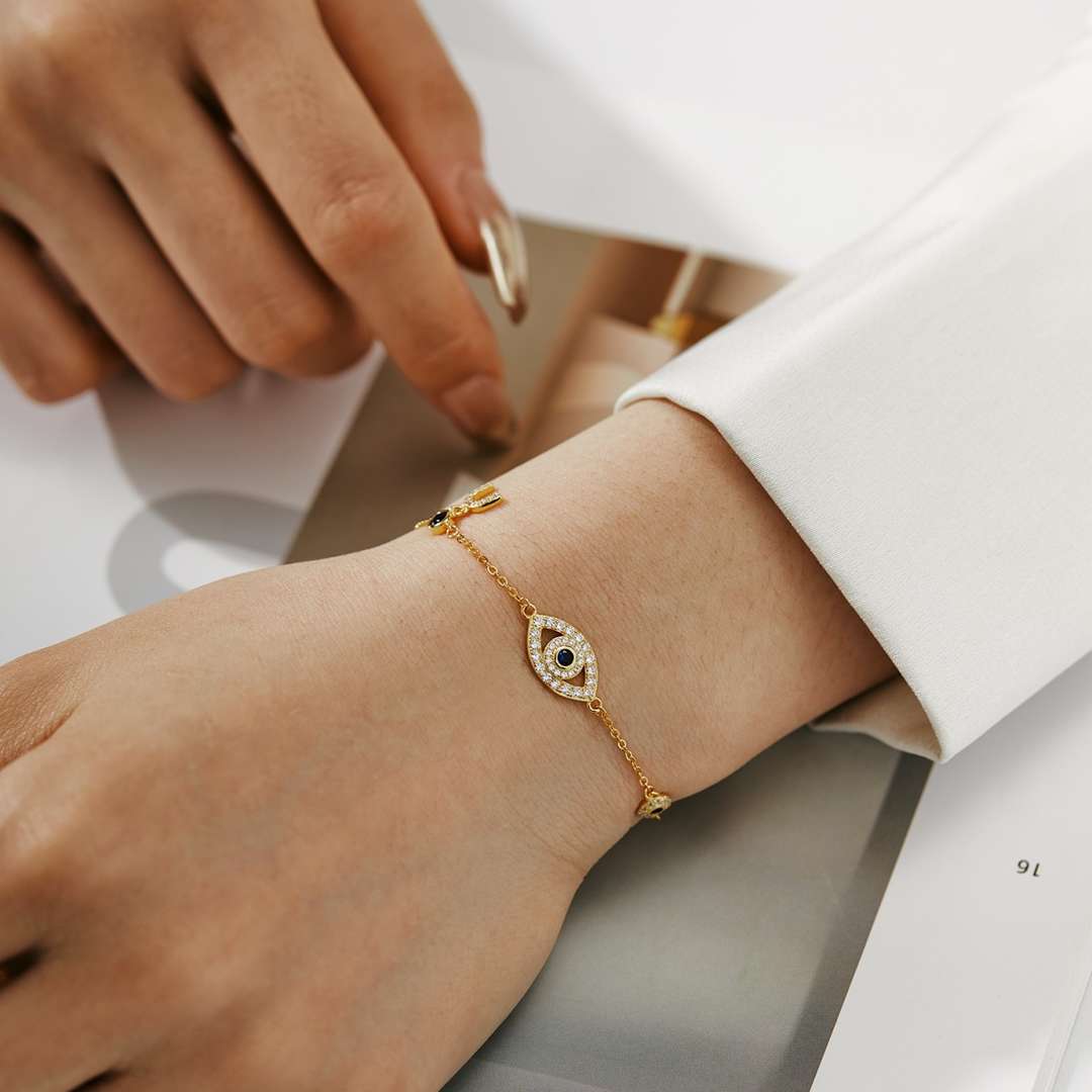 [HOT]Dainty Eye Shape Necklace