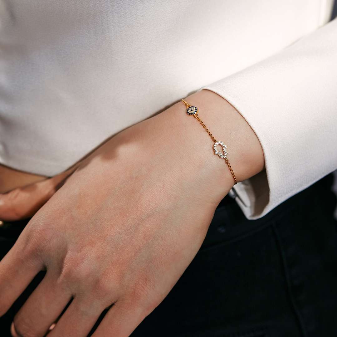 [HOT]Gost Shape & Round Shape Necklace