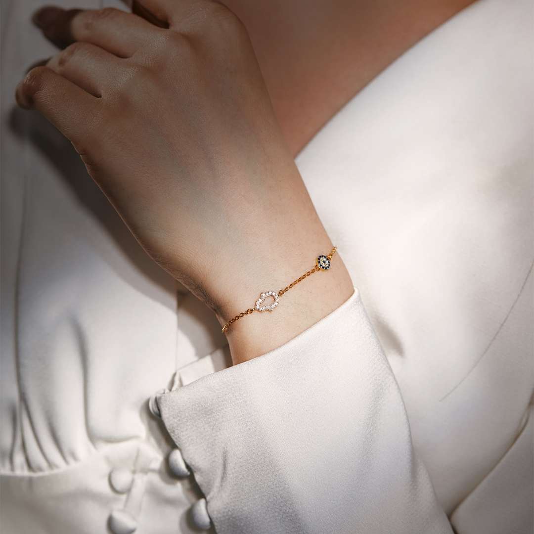 [HOT]Gost Shape & Round Shape Necklace