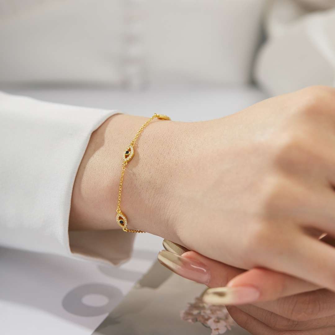 [HOT]Evil Eye Shape Pendent Necklace