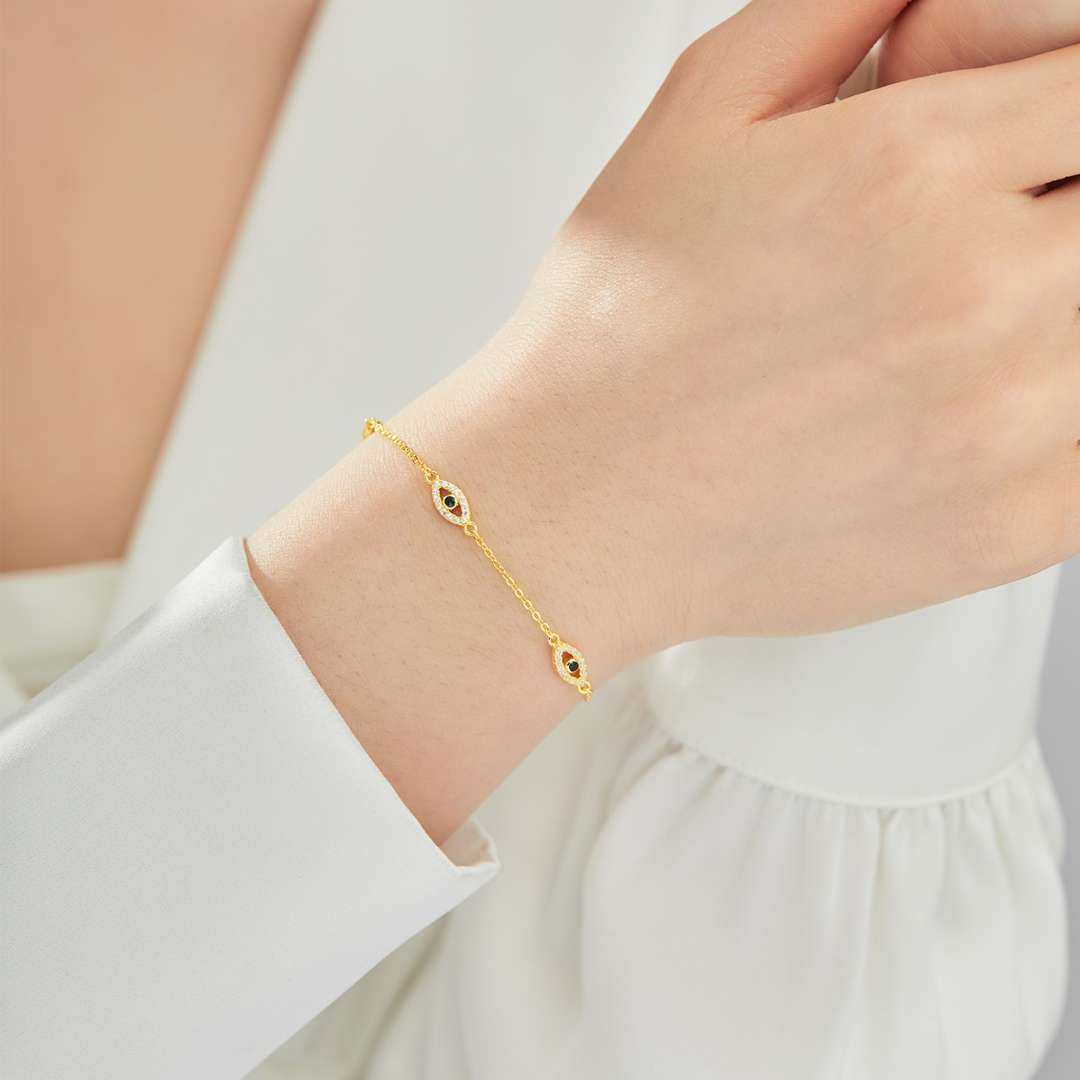 [HOT]Evil Eye Shape Pendent Necklace