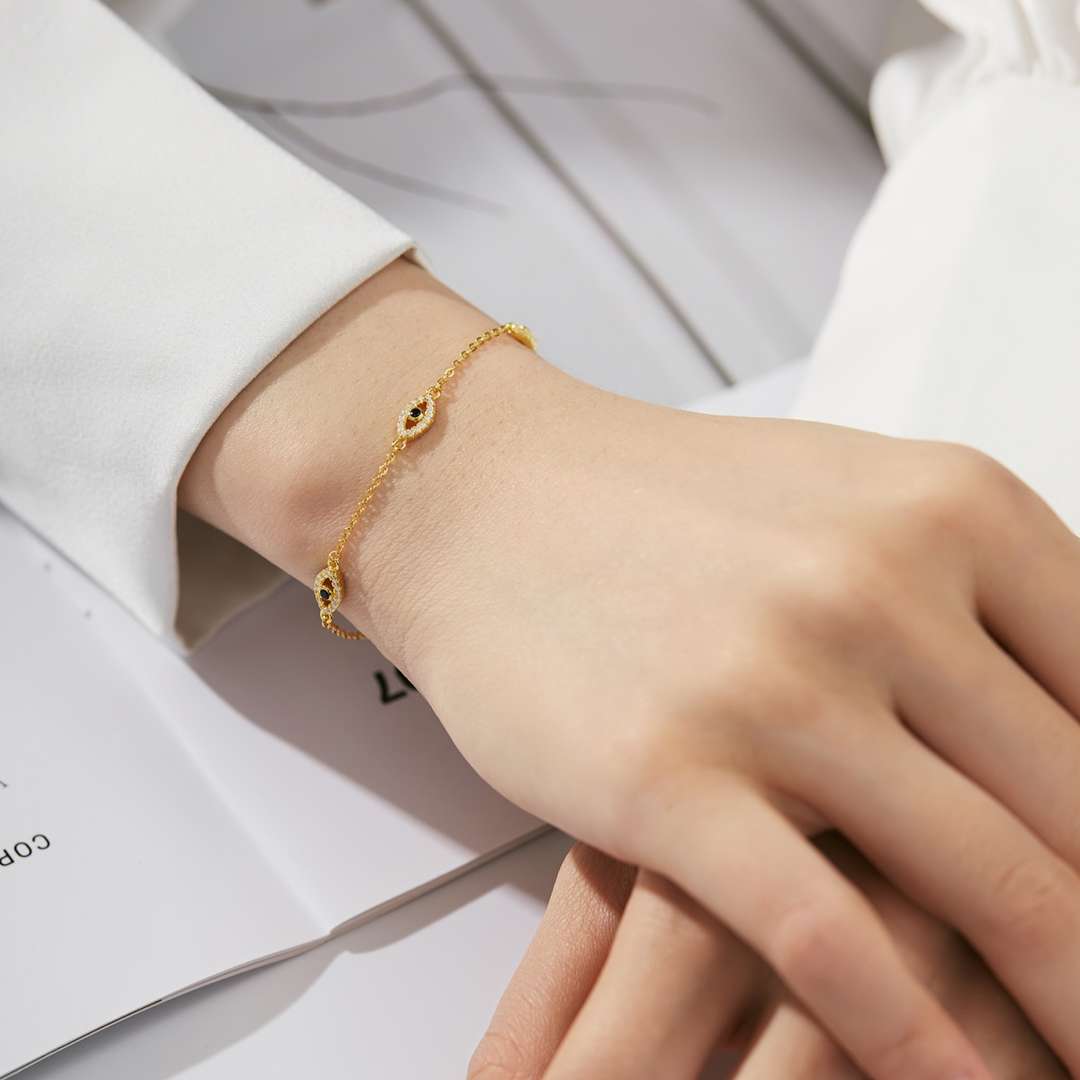 [HOT]Evil Eye Shape Pendent Necklace