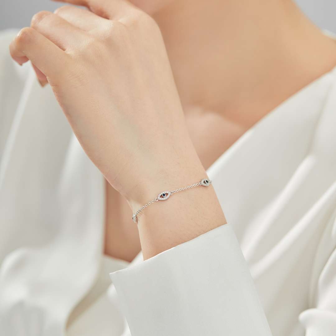 [HOT]Evil Eye Shape Pendent Necklace