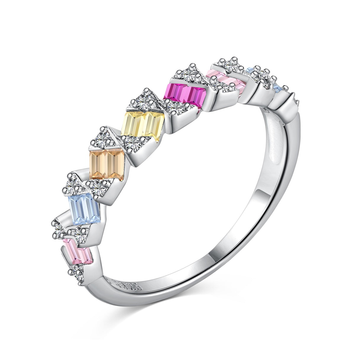 [HOT]Delicate Vibrant Emerald Cut Daily Ring