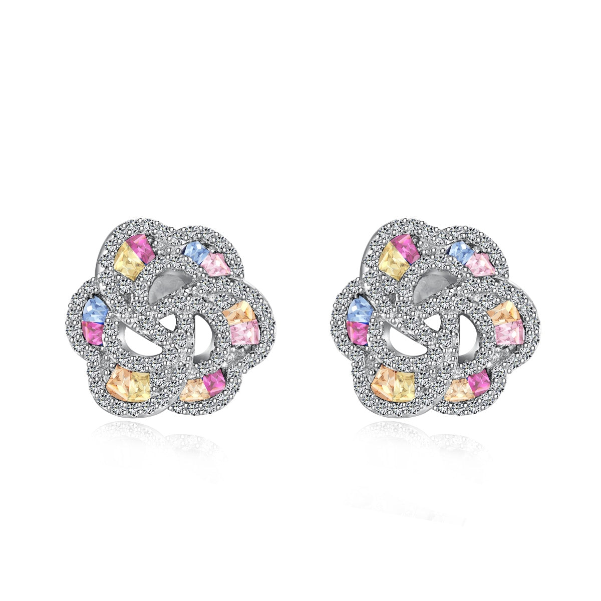 [HOT]Exquisite Flower Shape Daily Earrings