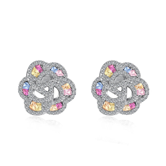 [HOT]Exquisite Flower Shape Daily Earrings